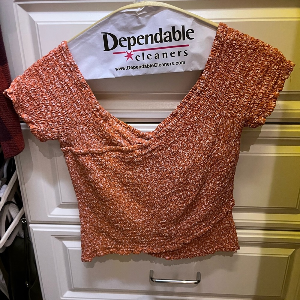 Off the Shoulder Crop Top